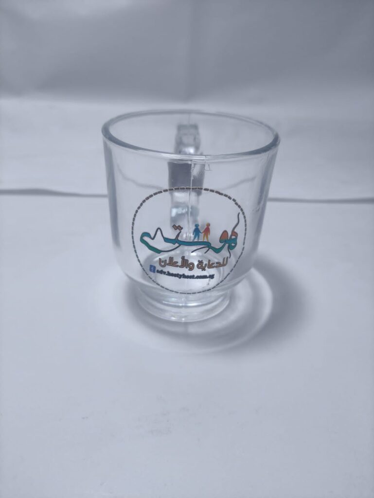 مج زجاجي